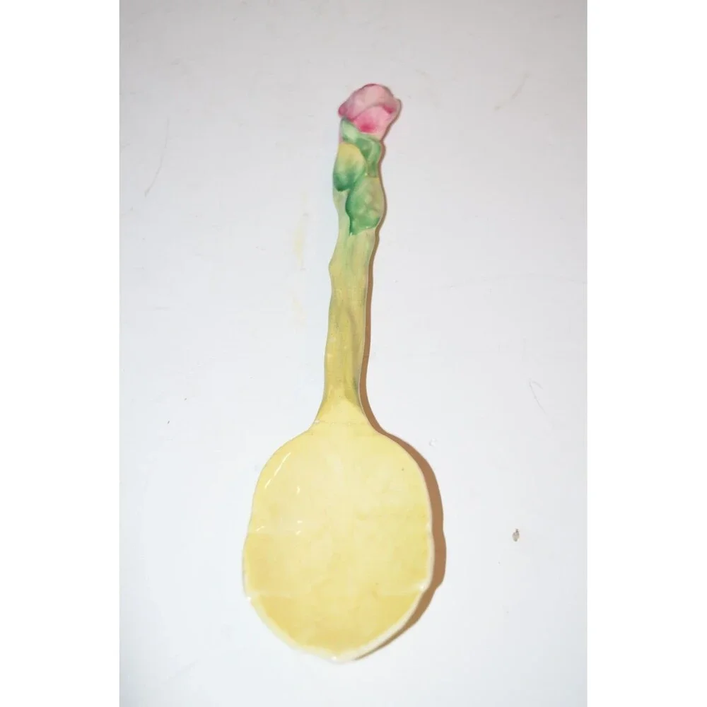 Royal Winton Grimwades Rose Bud Yellow Salad spoon‎ replacement crazing repair